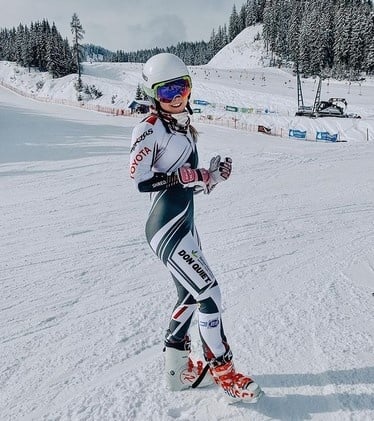 Česká lyžiarka Katerina Paulathová.