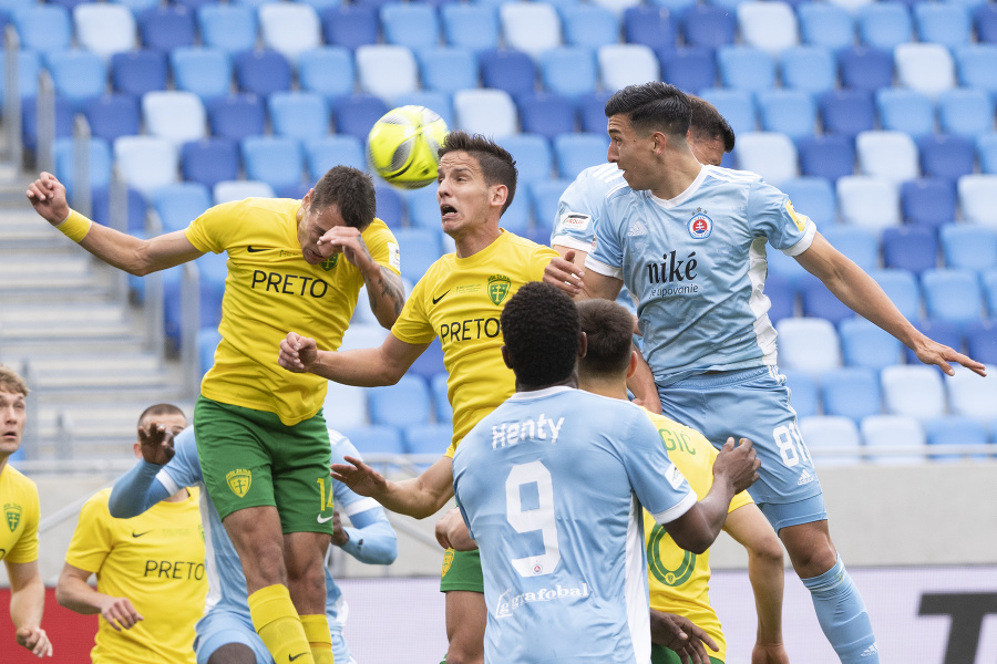 Slovan proti Žiline vo