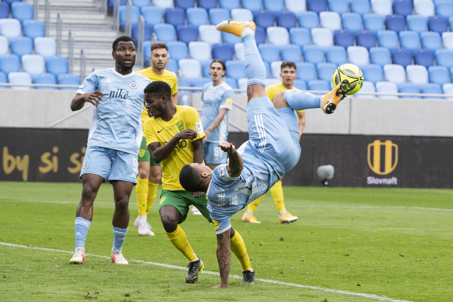 Slovan proti Žiline vo