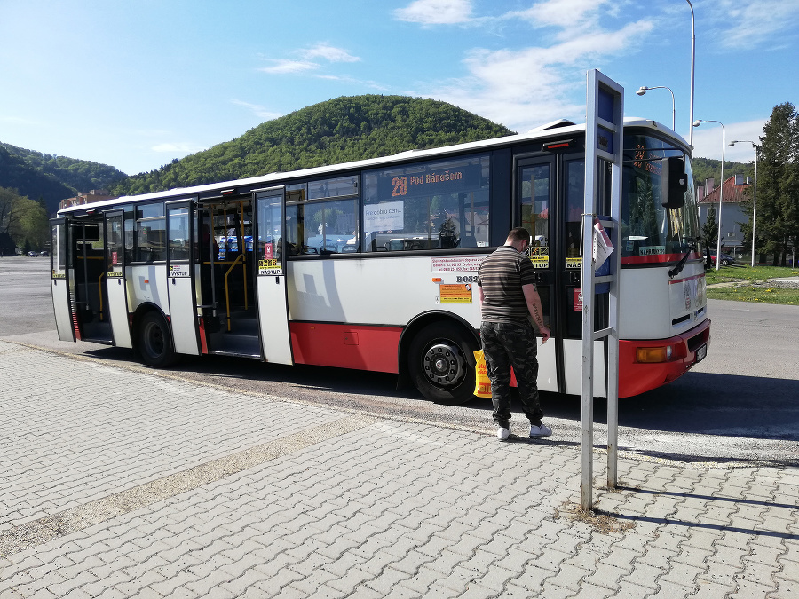 Autobus banskobystrickej MHD. (archívne