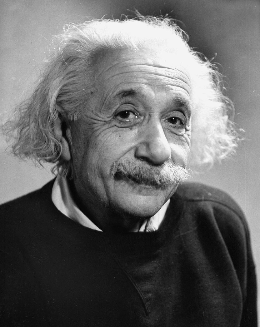 Albert Einstein.