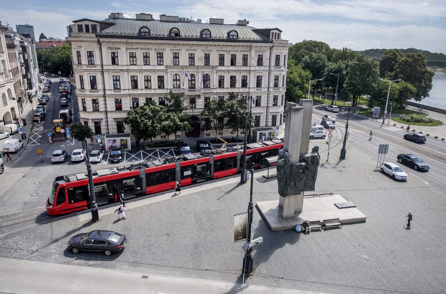 Budova Ministerstva životného prostredia.