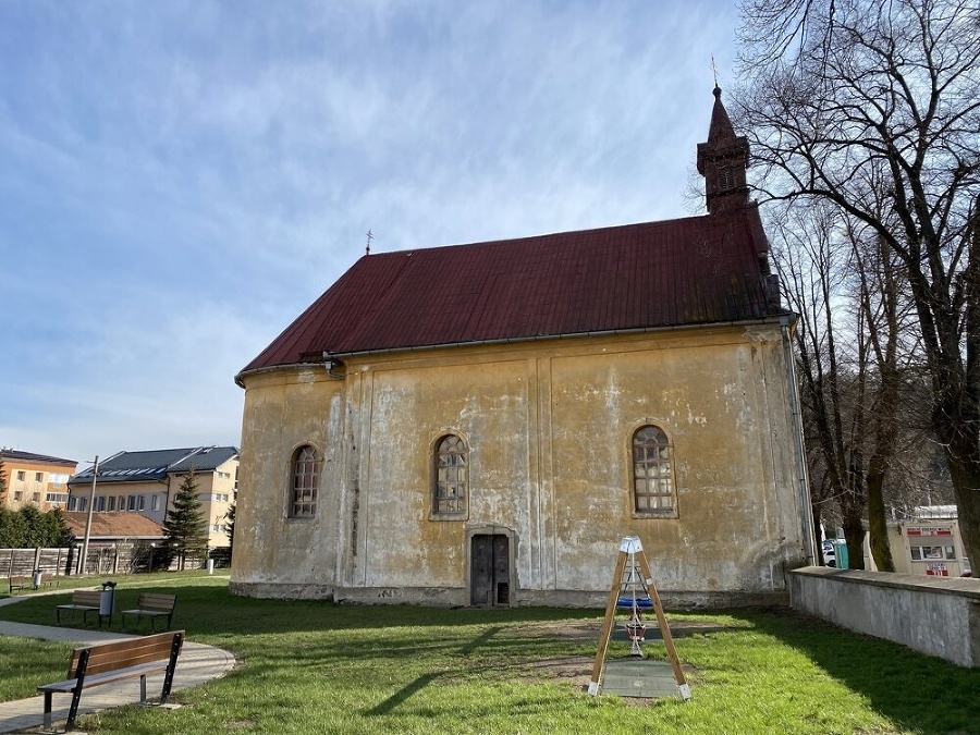 Sabinovský evanjelický kostol: Na