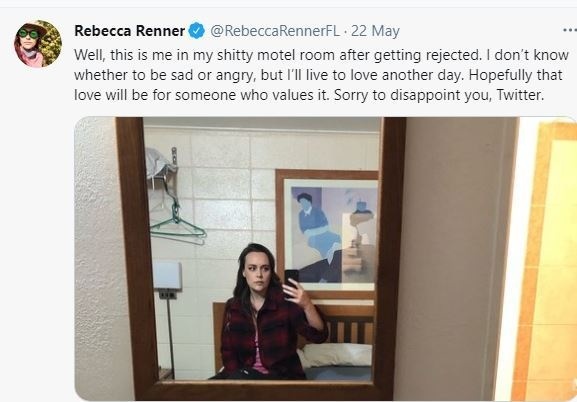 Rebecca chcela nájsť lásku