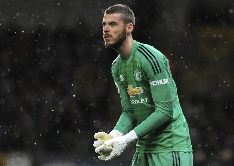 Brankár David De Gea