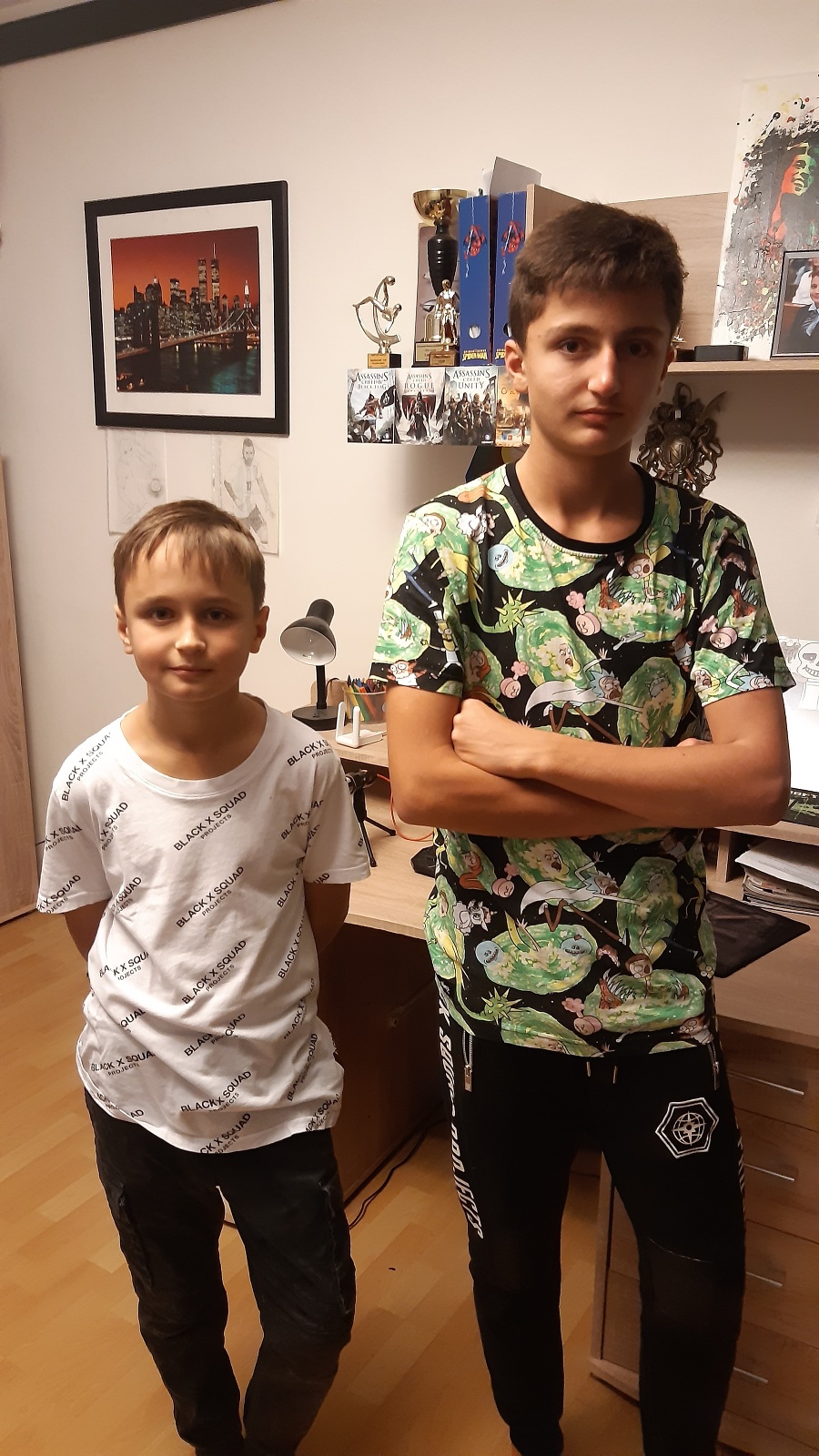 Radovan (11), Košice a
Tomáš