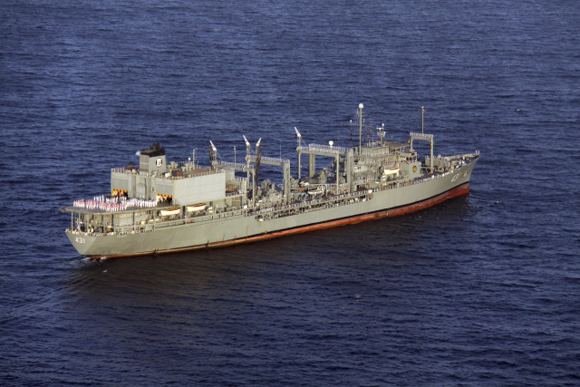 Najväčšia loď iránskych námorných