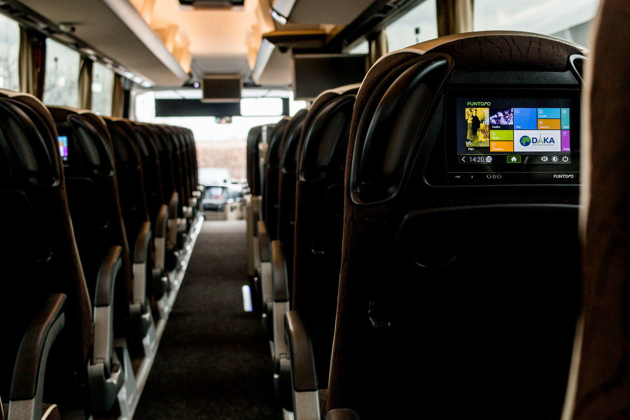 Cestujte po celom Slovensku komfortne v autobusoch najvyššej triedy.