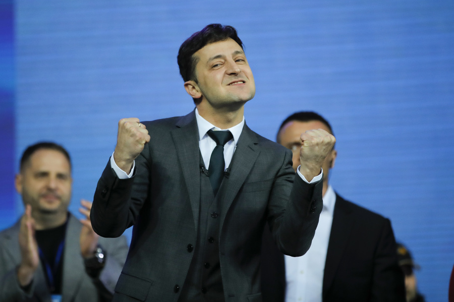 Ukrajinský prezident Volodymyr Zelenskyj.