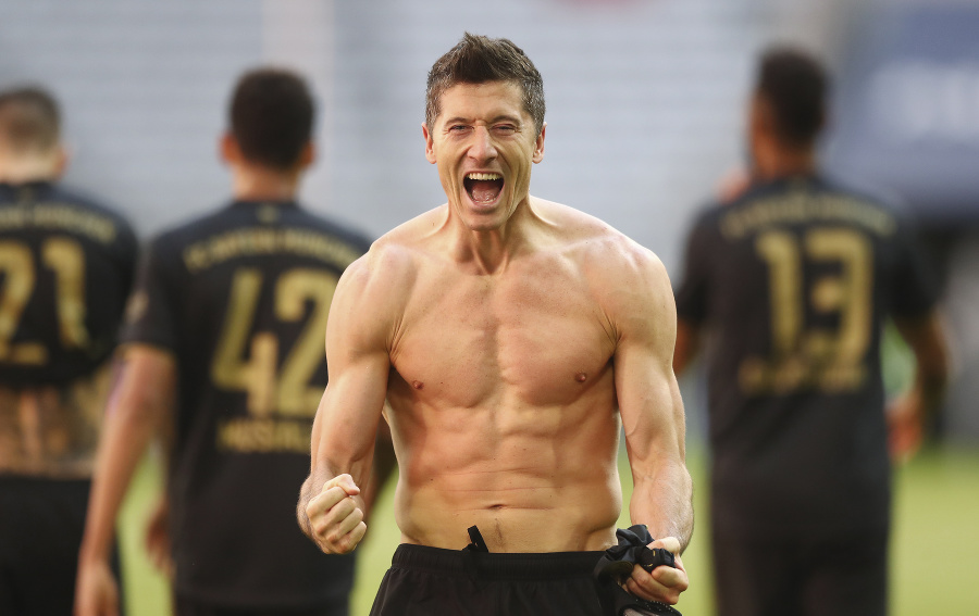 Robert Lewandowski je najväčšou