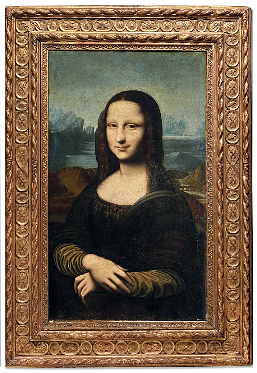 Túto kópiu namaľoval
Da Vinciho