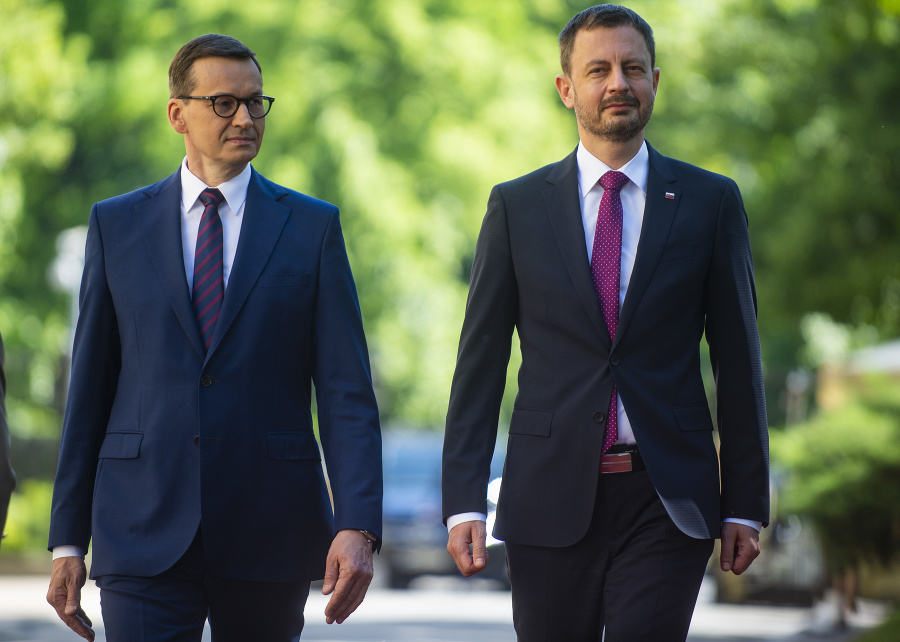 Slovenský a poľský premiér
