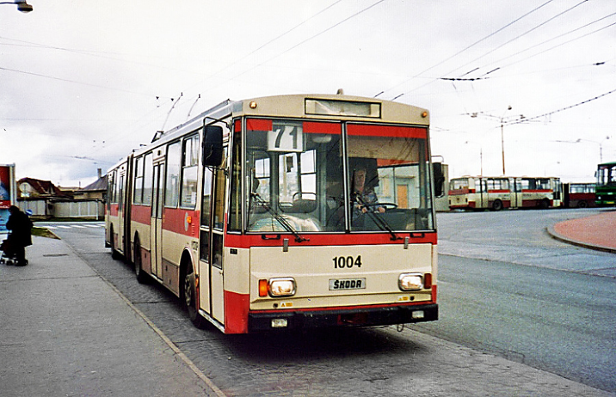 Takéto trolejbusy Škoda 15