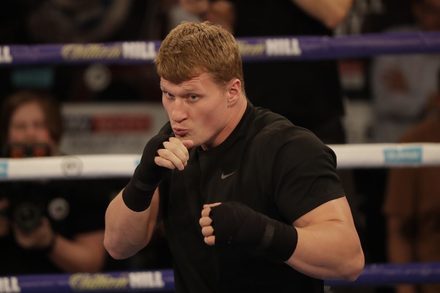 Ruský profesionálny boxer Alexander