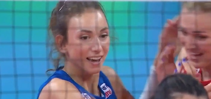 Srbská volejbalistka Sanja Djurdjevičová