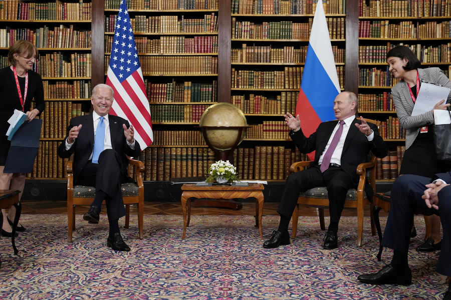 Stretnutie Bidena a Putina
