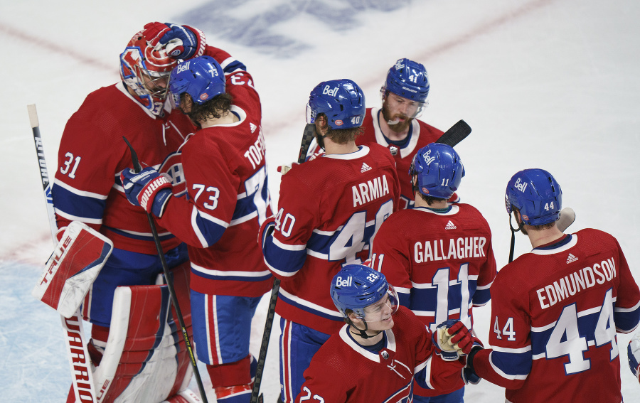 Hokejisti Montrealu Canadiens sa