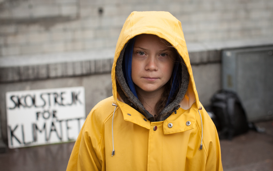 Greta Thunbergová: Mladá švédska
environmentálna
aktivistka