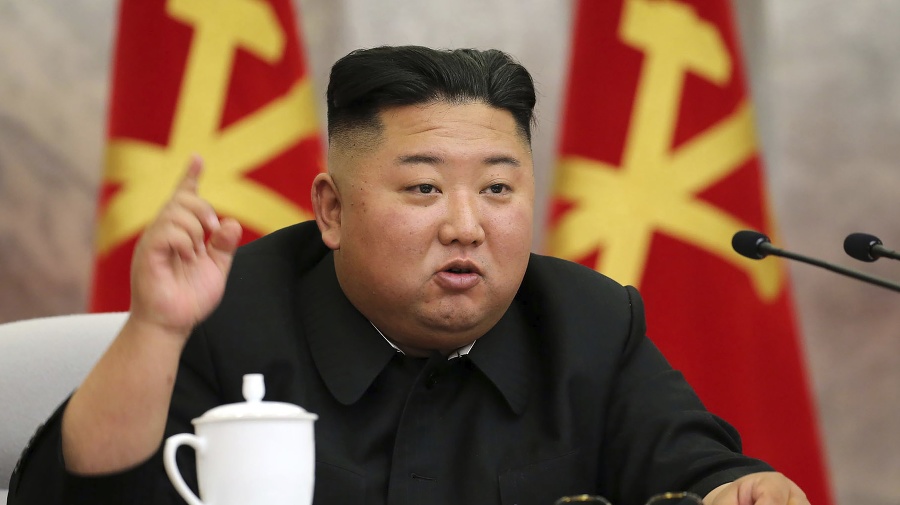 Severokórejský líder Kim Čong-un.