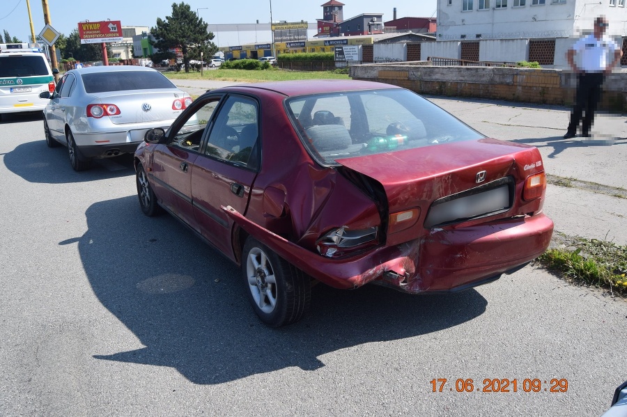 Dopravná nehoda v Košiciach: