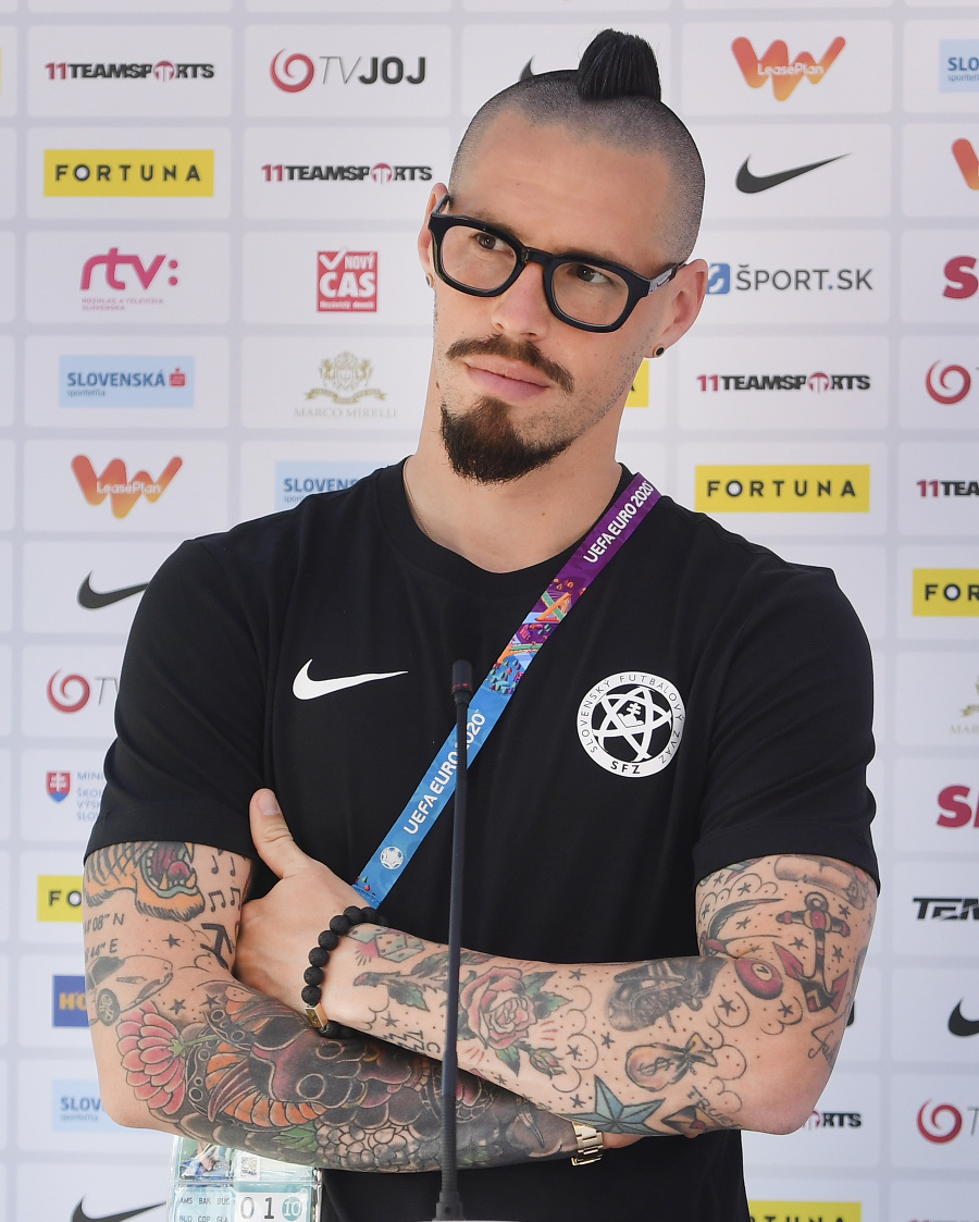 Slovenský futbalista Marek Hamšík