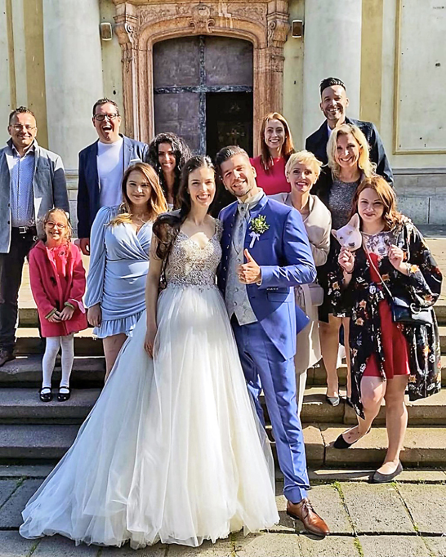 Anežka darovala vlasy.