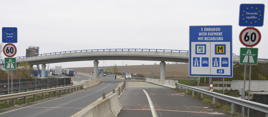Slovensko-maďarský hraničný priechod Milhosť
