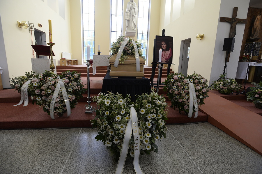 Pohreb herečky Libuše Šafránkovej