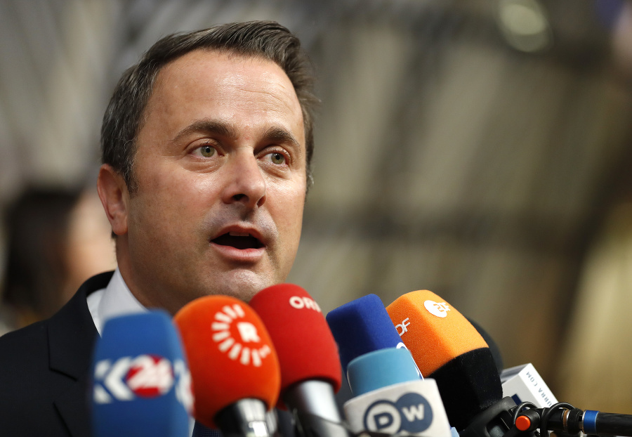 Luxemburský premiér Xavier Bettel.