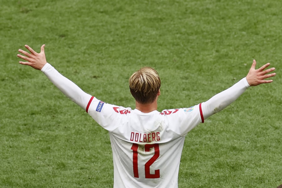 Dánsky futbalista Kasper Dolberg