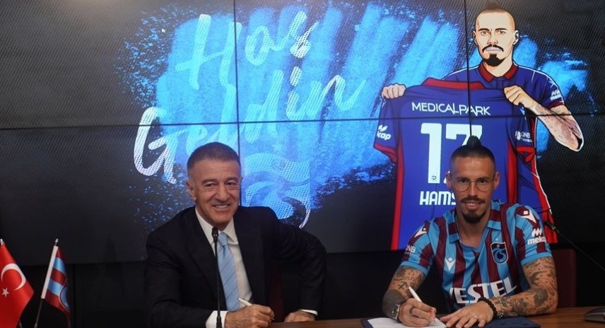 Marek Hamšík pri podpise