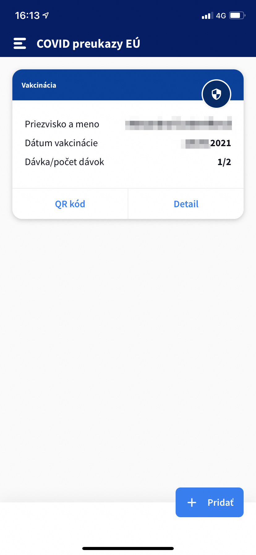 Digitálny COVID preukaz EÚ