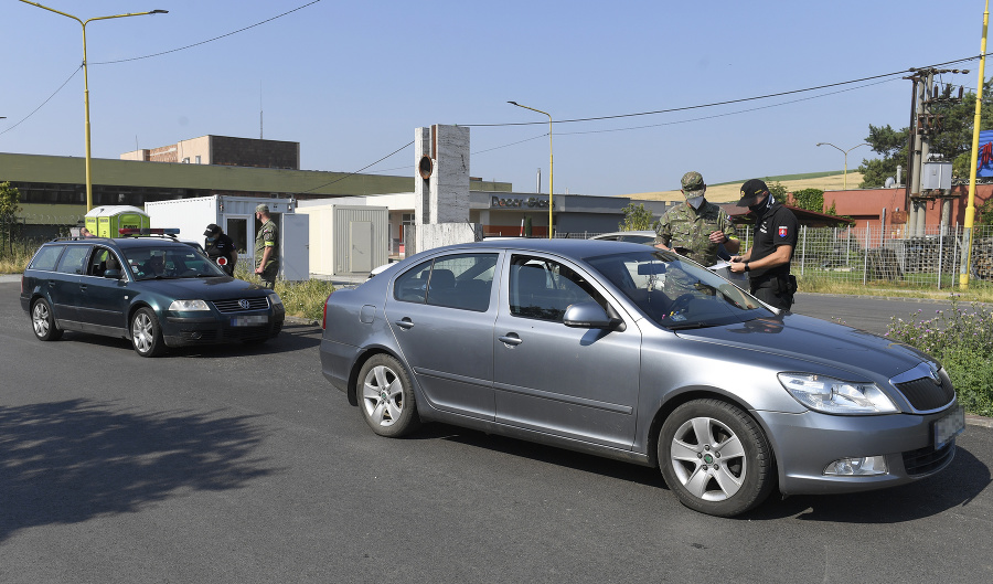 Policajná kontrola na na