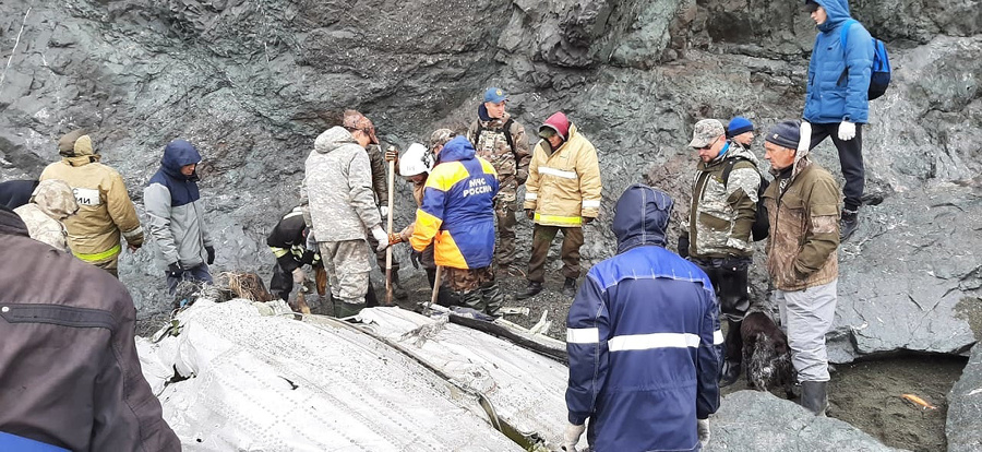 Záchranári na Kamčatke objavili
