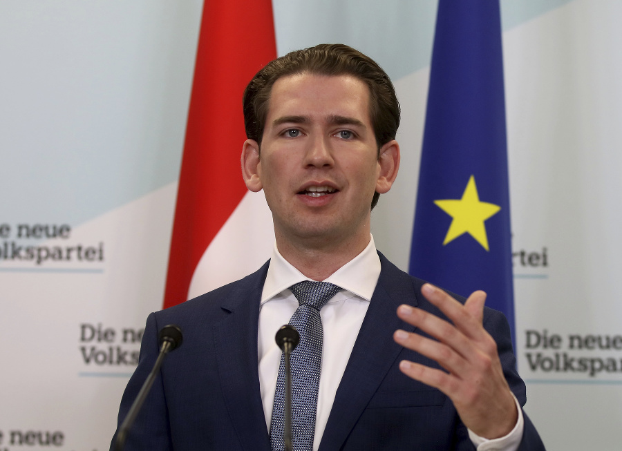 Rakúsky kancelár Sebastian Kurz