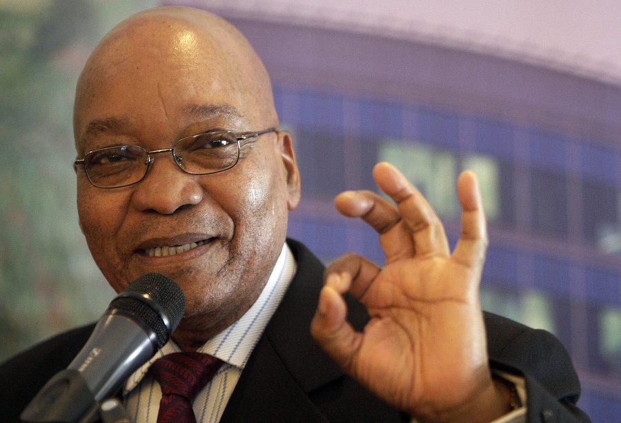 Juhoafrický prezident Jacob Zuma