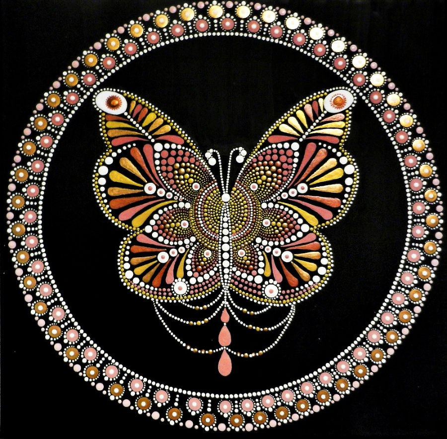 Obraz motyl Gabriely Bednárovej