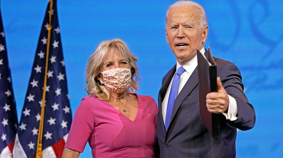 Joe Biden s manželkou