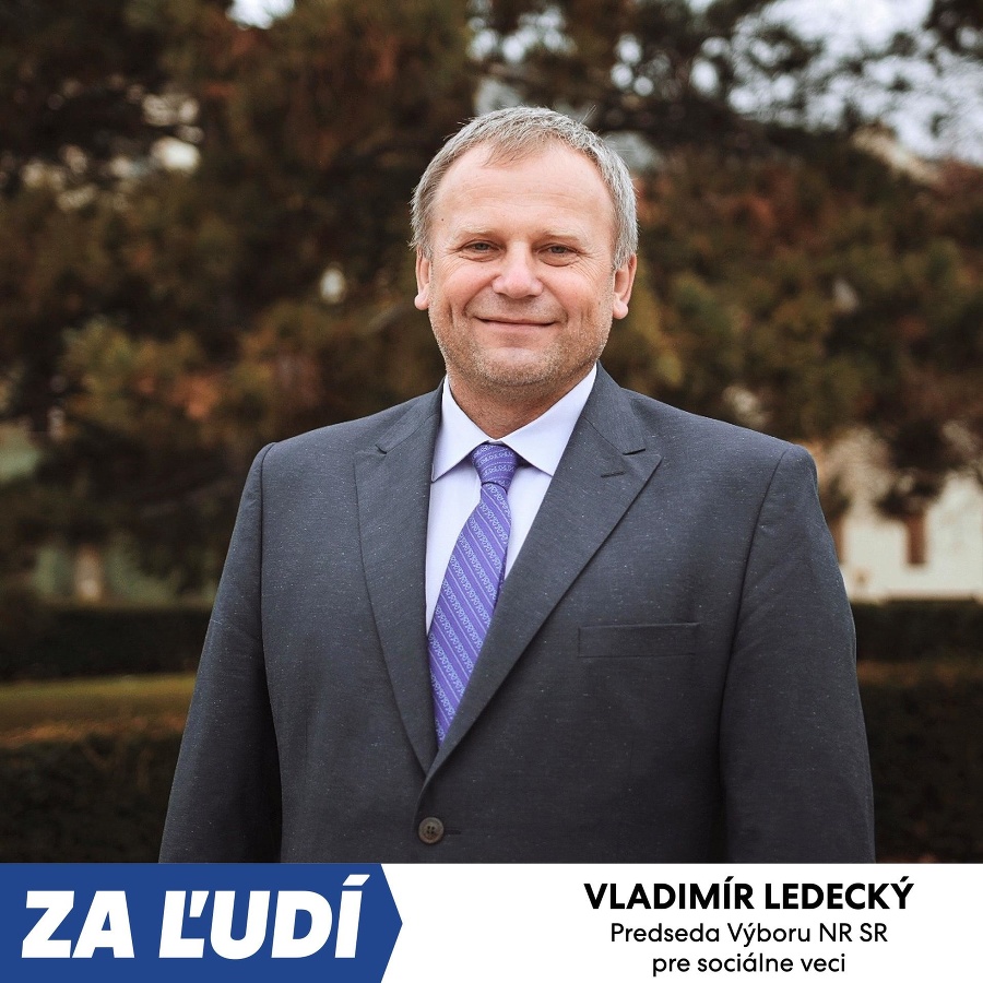 Vladimír Ledecký, poslanec Za ľudí

