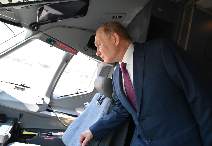 Vladimir Putin na medzinárodnom
