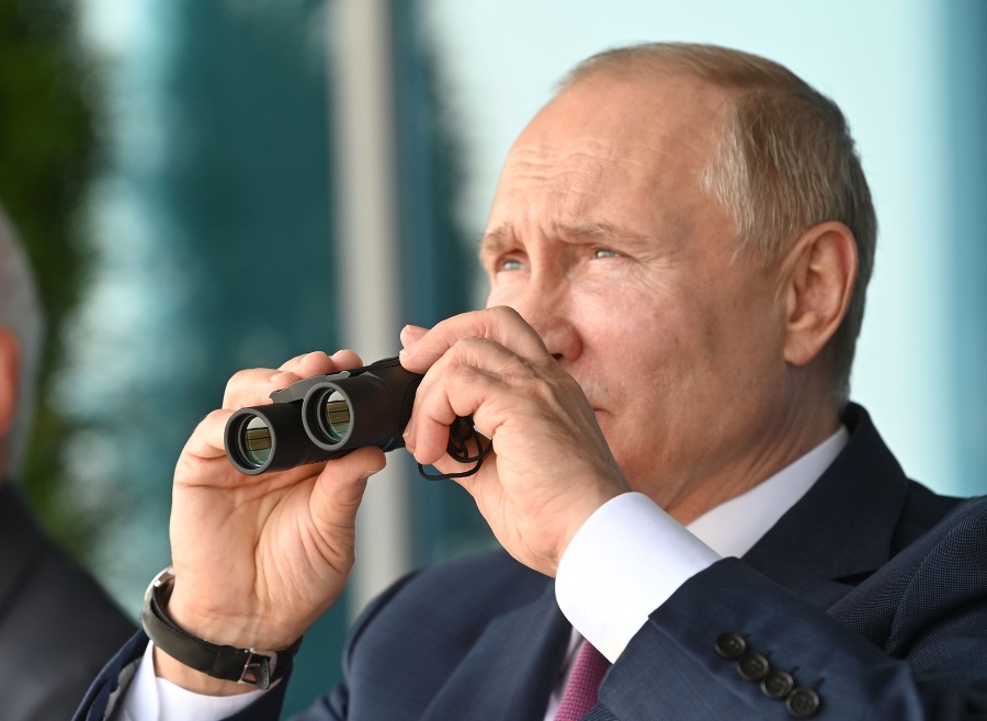 Vladimir Putin na medzinárodnom