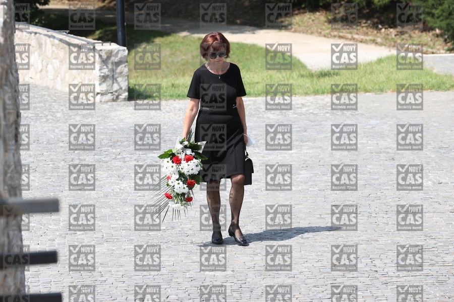 Pohreb Milana Lasicu.