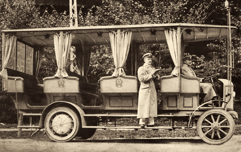 1909 - Trolejbus s