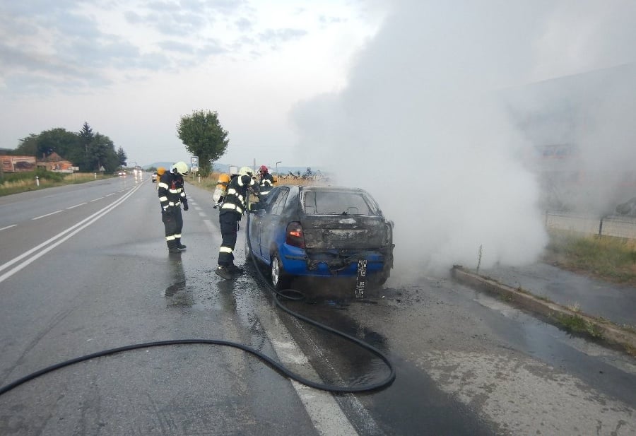 Dubnickí hasiči likvidovali požiar
