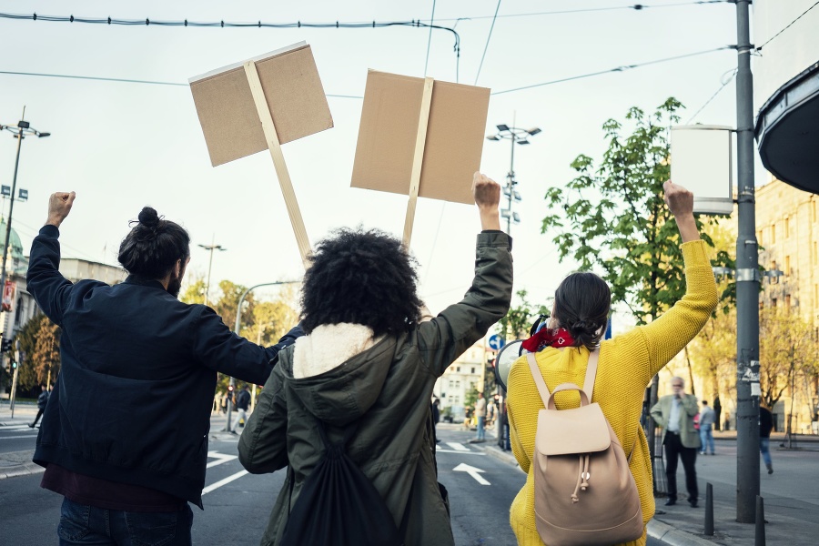 Protest, ktorý organizátori nazvali