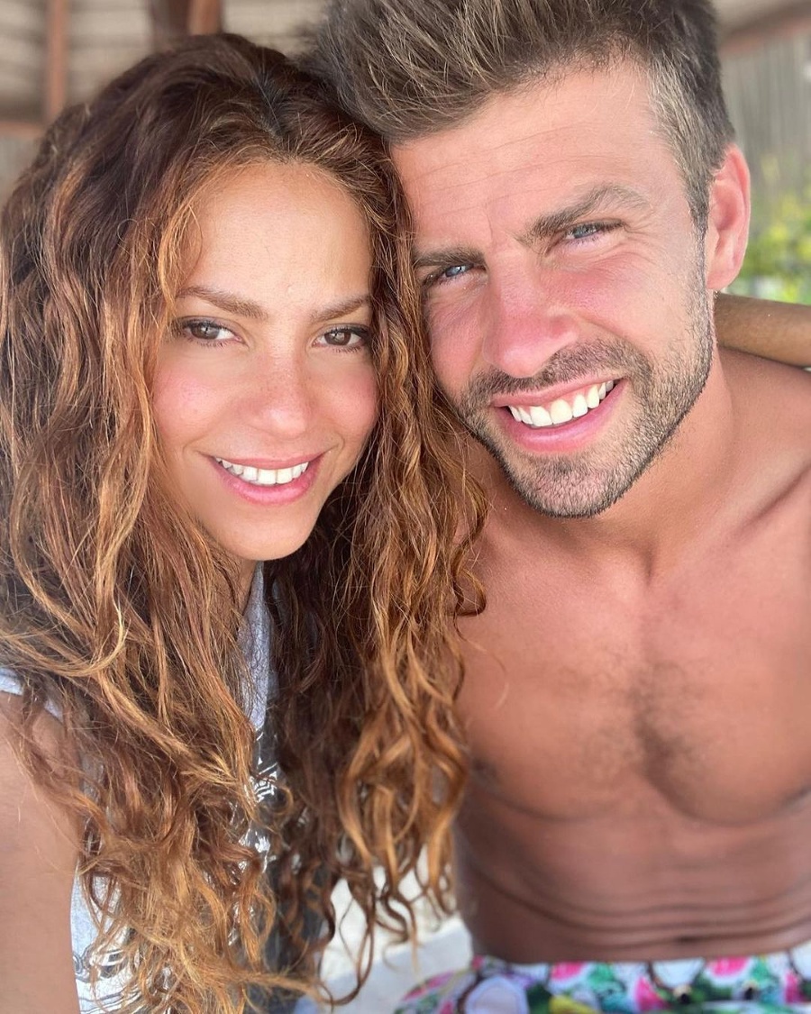 Shakira s manželom Piquem.