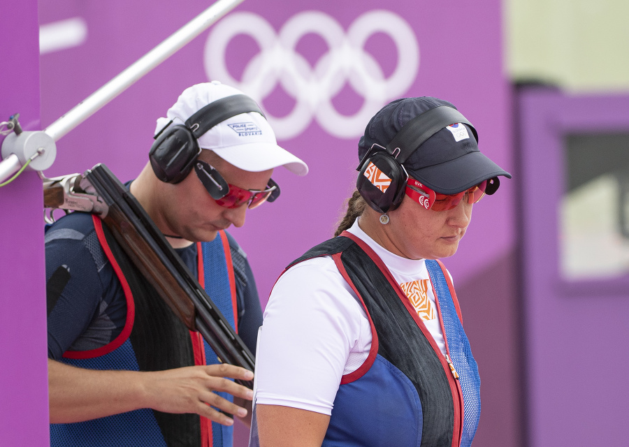 Na snímke slovenskí reprezentanti