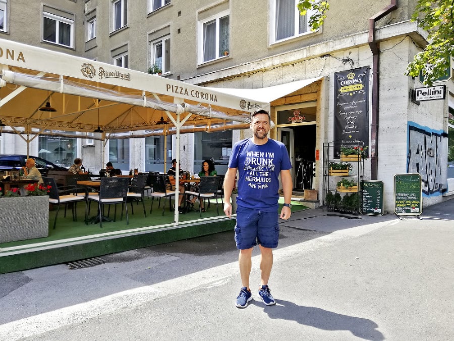 Marek (48), majiteľ, reštaurácia