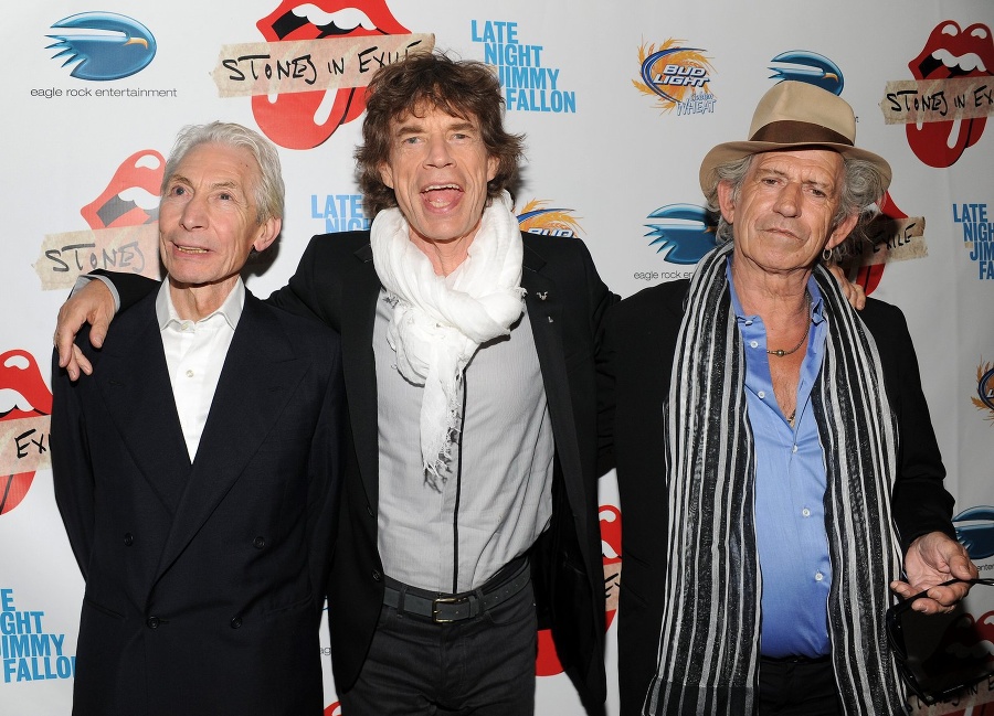 Rolling Stones: Zľava Charlie