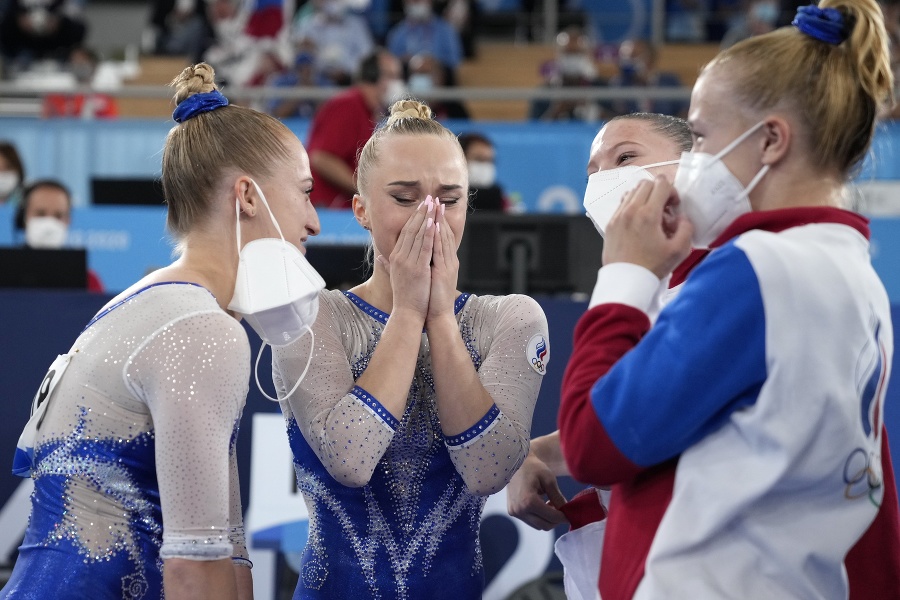 Ruská gymnastka Angelina Meľnikovová